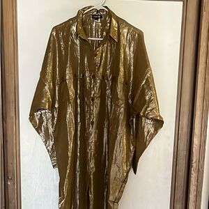 Shiny Gold Kondi Jumpsuit  M/L